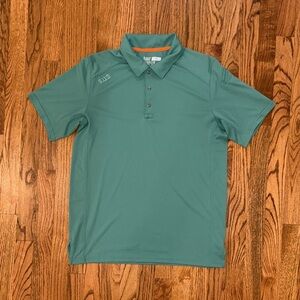 5.11 Tactical Men's Teal-Green Polo Shirt